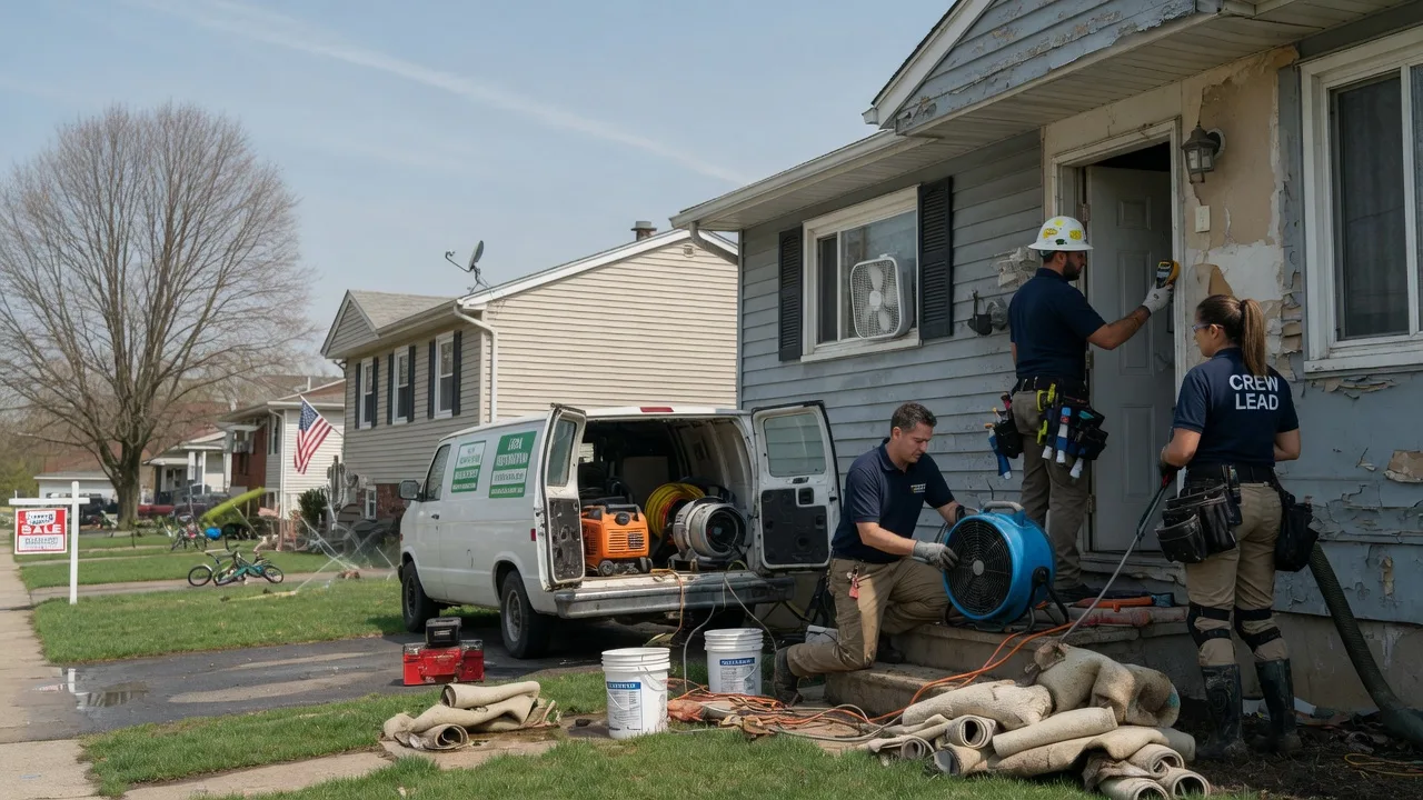 Flood Cleanup in Leesville, TX near me